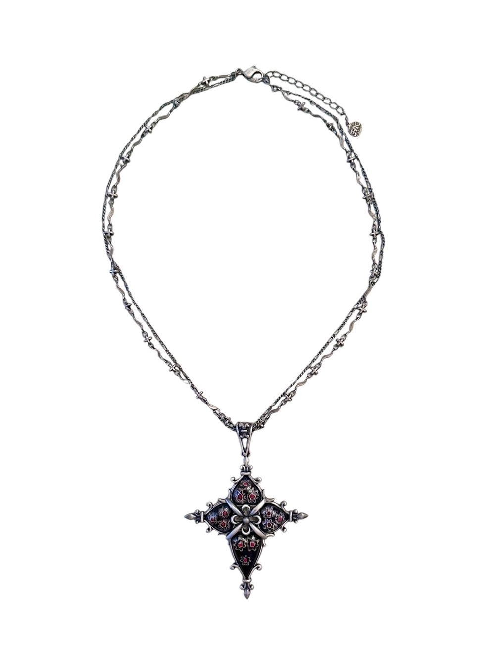 Butler Fifth Avenue Collection Gothic Cross Necklace 90s